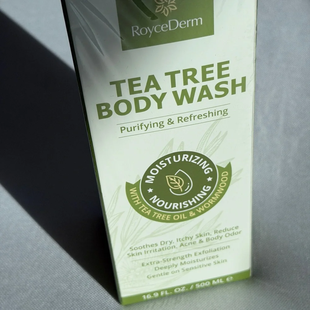 NWT RoyceDerm Tea Tree Body Wash - Picture 3 of 3